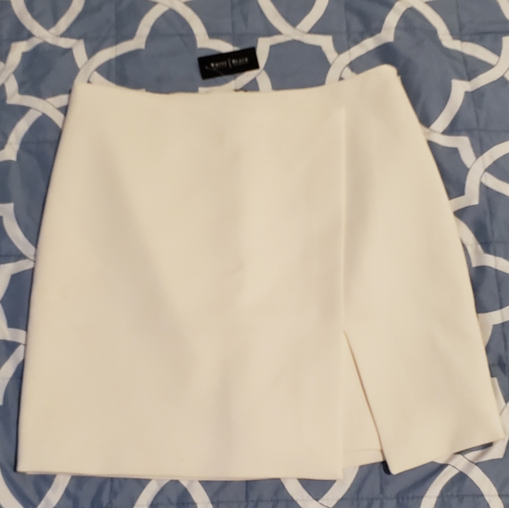 White House Black Market Faux Wrap Skirt